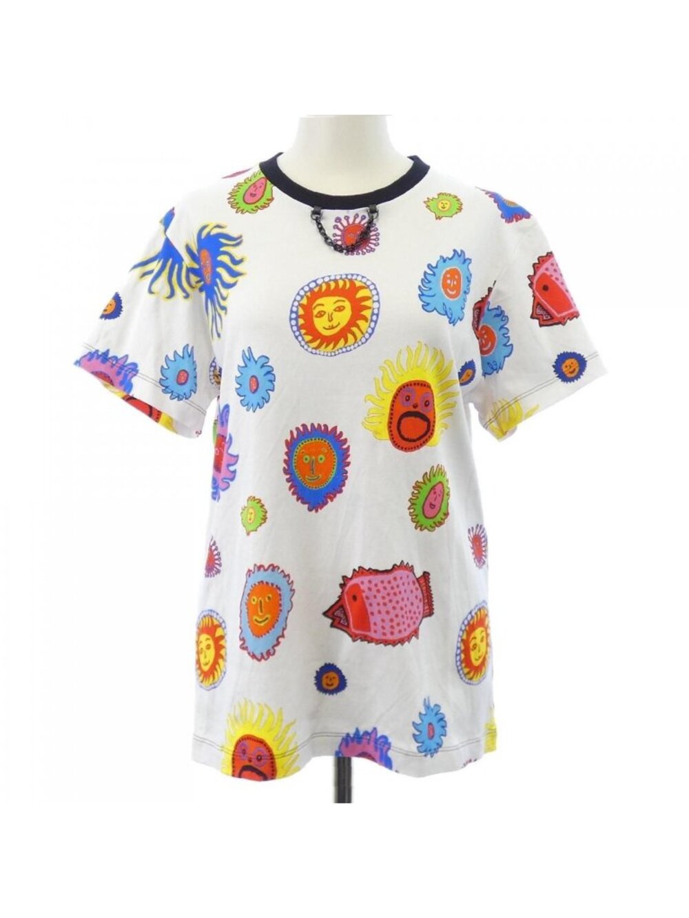Louis Vuitton LV Yk Face Print T-Shirt Yayoi Kusama